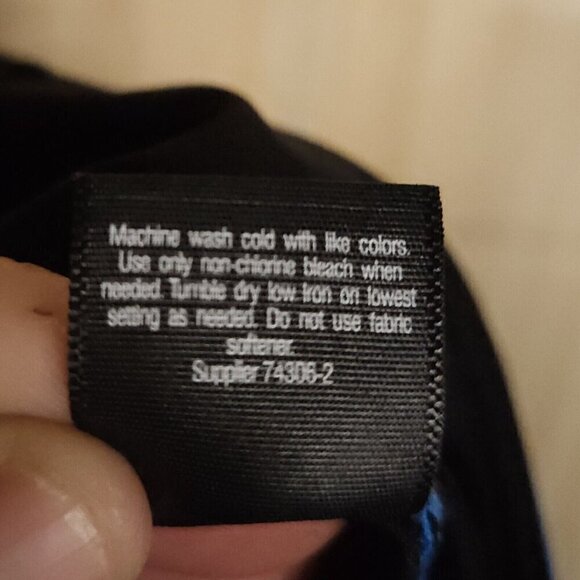 Xersion Blue Black Capri Leggings Large - Picture 9 of 9